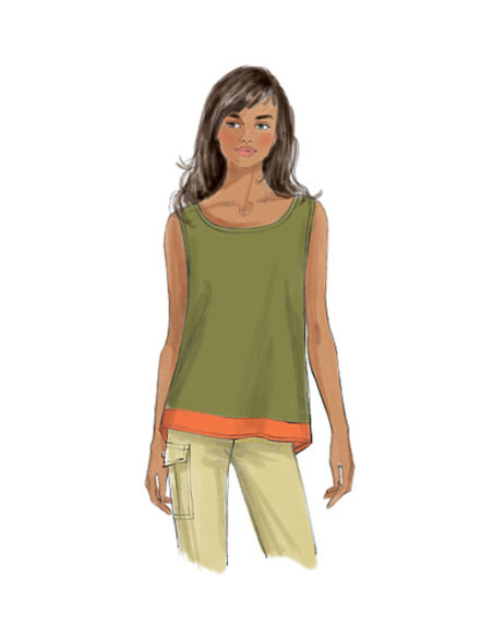 High top pattern - Butterick 6214