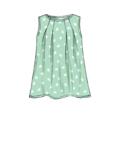 Patron de hauts, robes et collants - McCall's 7709