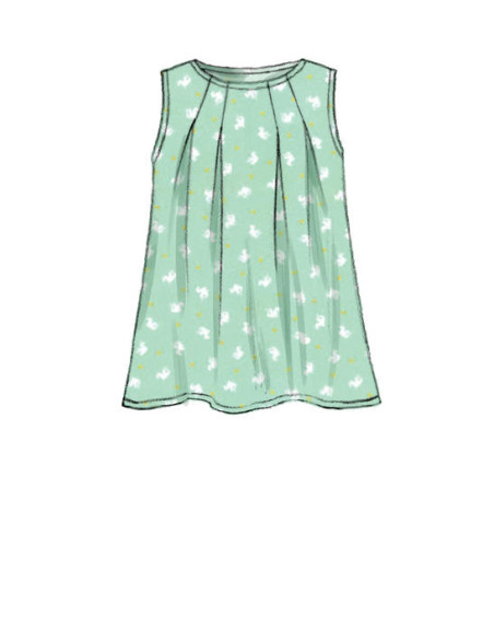 Patron de hauts, robes et collants - McCall's 7709