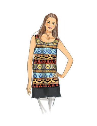 High top pattern - Butterick 6214