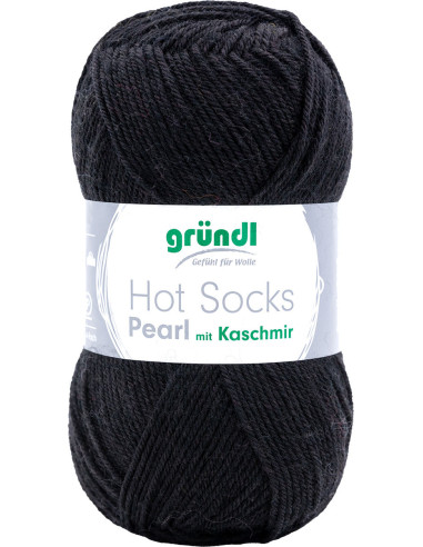 Hot Socks Pearl Solid Color Sock Yarn Gründl