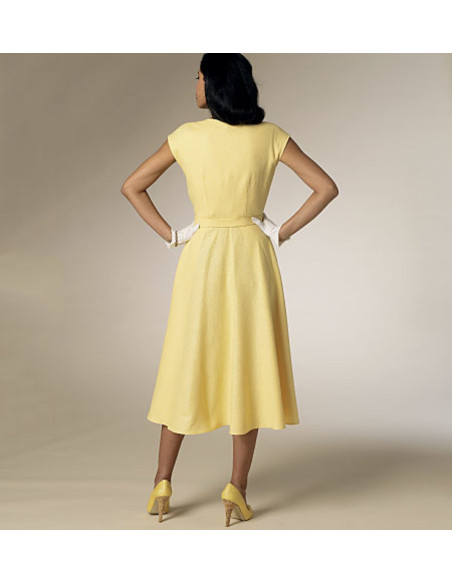 Dress and belt pattern - Butterick 6211