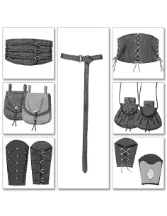 Historical accessories pattern - Butterick 5371