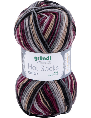 Hot Socks Color Gründl sock yarn