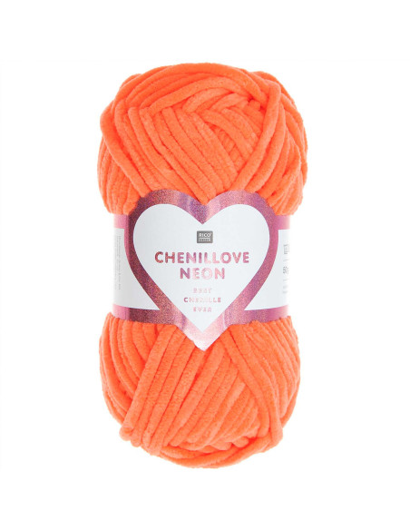 Creative Chenillove Neon Yarn by Rico Design