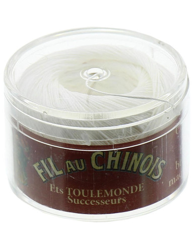 Glazed twisted linen thread capsule in Chinese