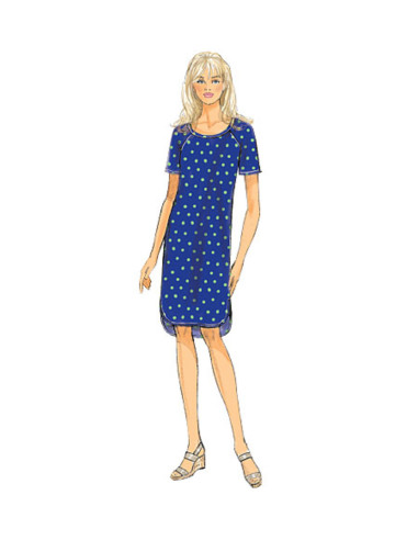 Top, dress, and skirt pattern - Butterick 6207