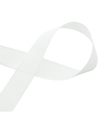 Aida embroidery ribbon - White