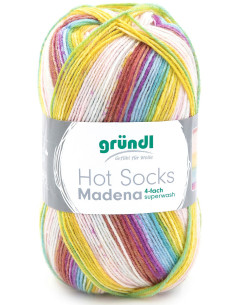 Hot Socks Madena Gründl sock yarn 2
