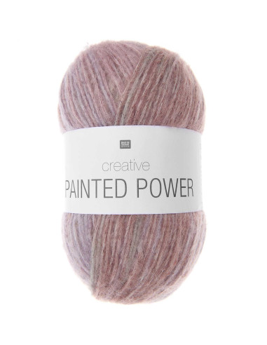 Creative Painted Power Rico Design