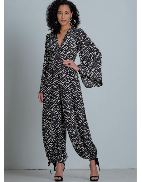 Romper and jumpsuit pattern - McCall's 8009