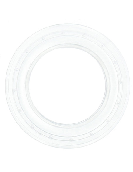 Set of 8 curtain eyelets Ø44 mm - Transparent - Transparent