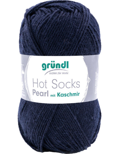 Hot Socks Pearl Solid Color Sock Yarn Gründl