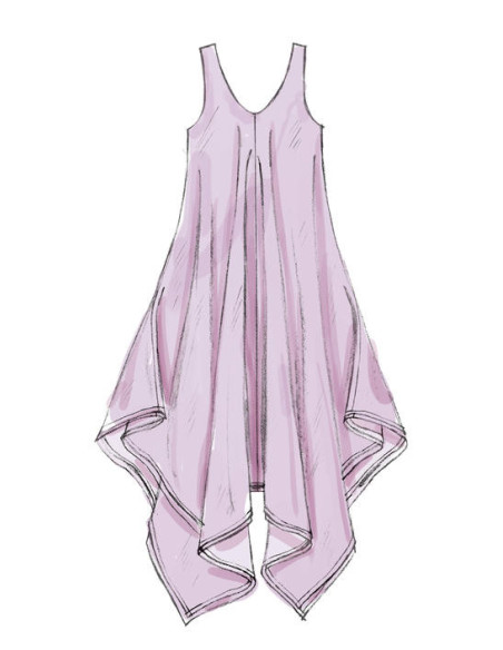 Dress and jumpsuit pattern - McCall's 7402