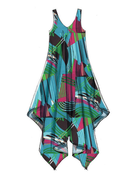 Dress and jumpsuit pattern - McCall's 7402