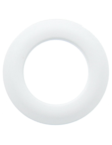 Set of 8 curtain eyelets Ø44 mm - Mats - White