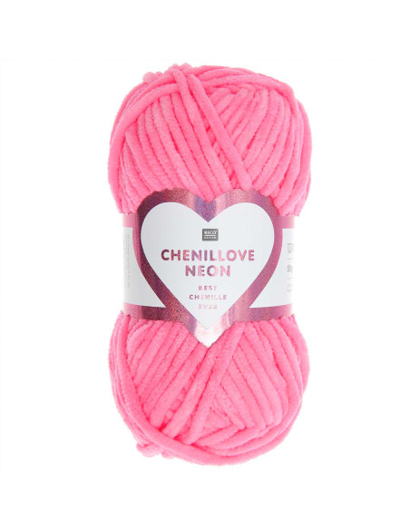 Creative Chenillove Neon Yarn by Rico Design