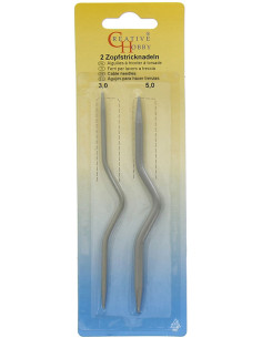 Cable needles - No. 3.0 and 5.0