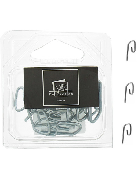 Box of 20 steel snail staples
