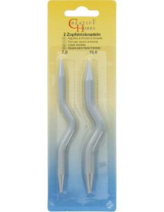 Cable needles - No. 7.0 and 10.0