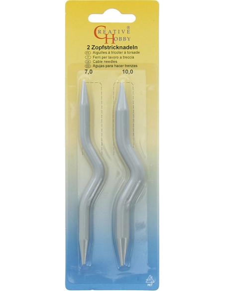 Cable needles - No. 7.0 and 10.0