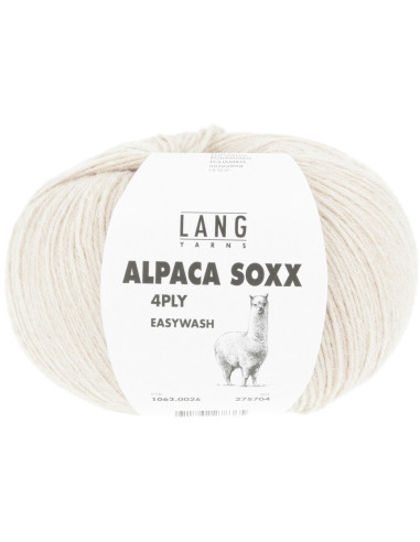 Alpaca Soxx 4 ply sock yarn Lang Yarns