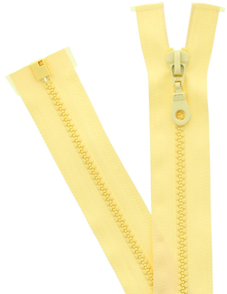 Synthetic separable zipper - Straw yellow