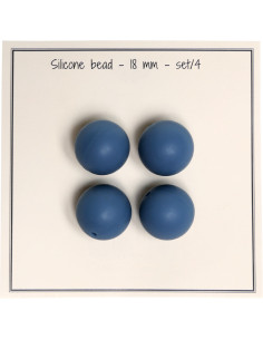 18 mm silicone beads for rattles, baby pacifier clips 2
