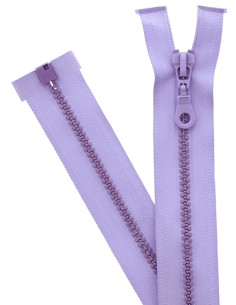 Synthetic separable zipper - Lavender