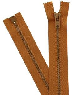 Synthetic separable zipper - Havana