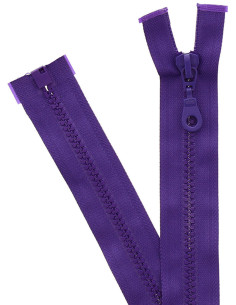 Synthetic separable zipper - Blueberry