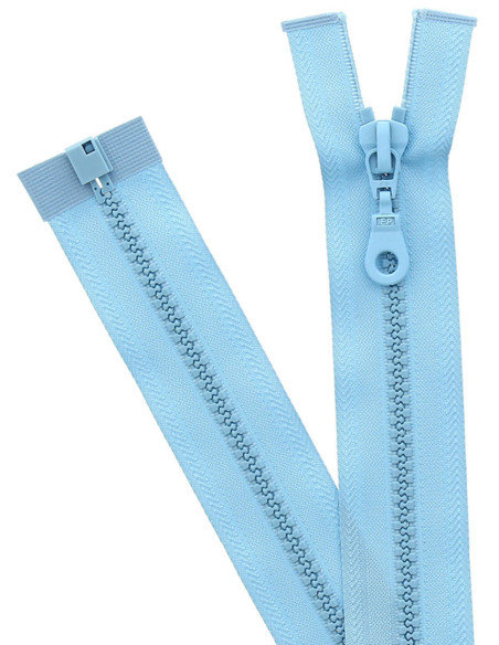 Synthetic separable zipper - Baby blue