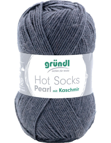 Hot Socks Pearl Solid Color Sock Yarn Gründl