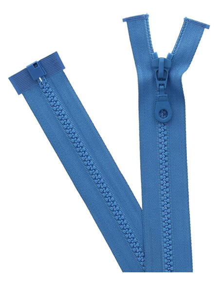 Synthetic separable zipper - Royal blue