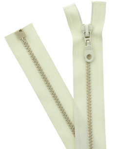 Synthetic separable zipper - Linen