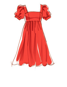 Dress pattern - McCall's 8108 2