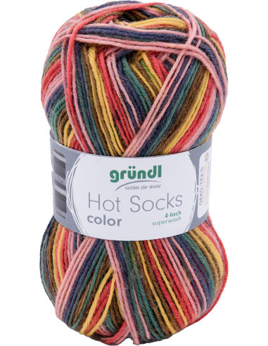 Hot Socks Color Gründl sock yarn