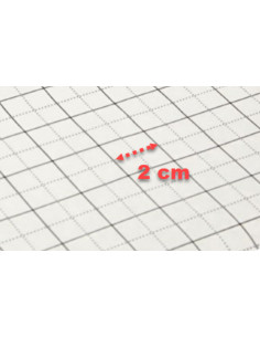 Grid-patterned tissue paper roll for patterns - 80 cm x 15 meters 2