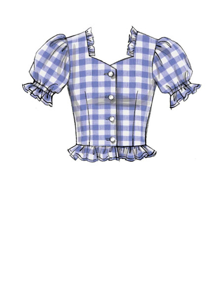 Patron de hauts - McCall's 7900