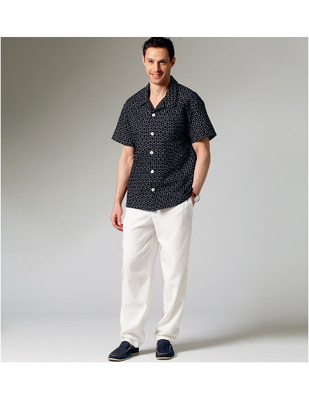 Patron de chemise, short et pantalon - McCall's 6972