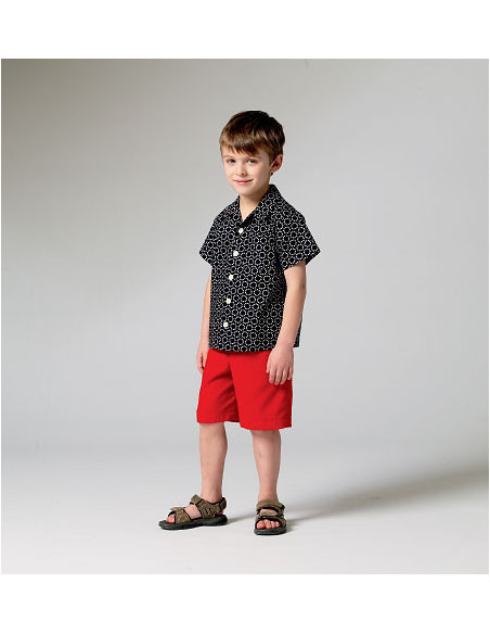 Patron de chemise, short et pantalon - McCall's 6972