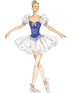 Ballet Costume Pattern - McCall's 7615 2