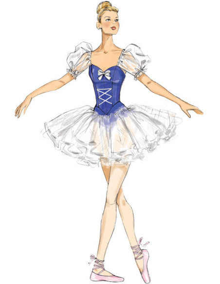 Ballet Costume Pattern - McCall's 7615