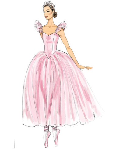 Ballet Costume Pattern - McCall's 7615