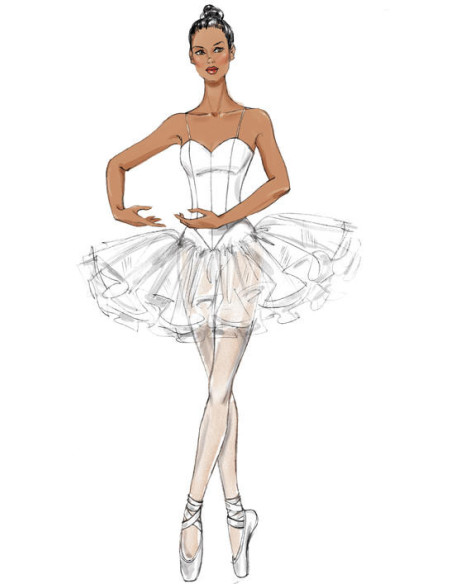 Ballet Costume Pattern - McCall's 7615