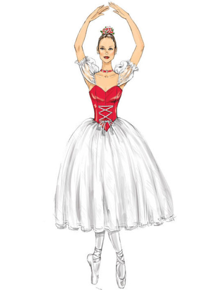 Ballet Costume Pattern - McCall's 7615