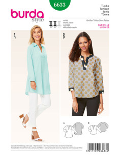Tunic pattern - Burda 6633