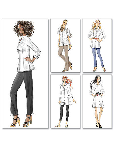 Blouse pattern - McCall's 6124
