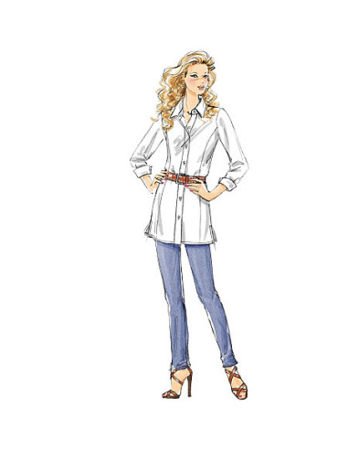 Blouse pattern - McCall's 6124