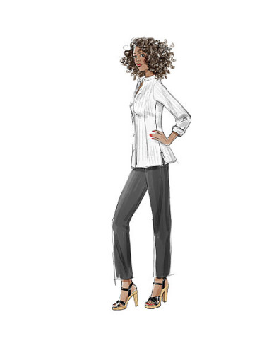 Blouse pattern - McCall's 6124